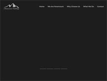 Tablet Screenshot of paramountcelebrity.com